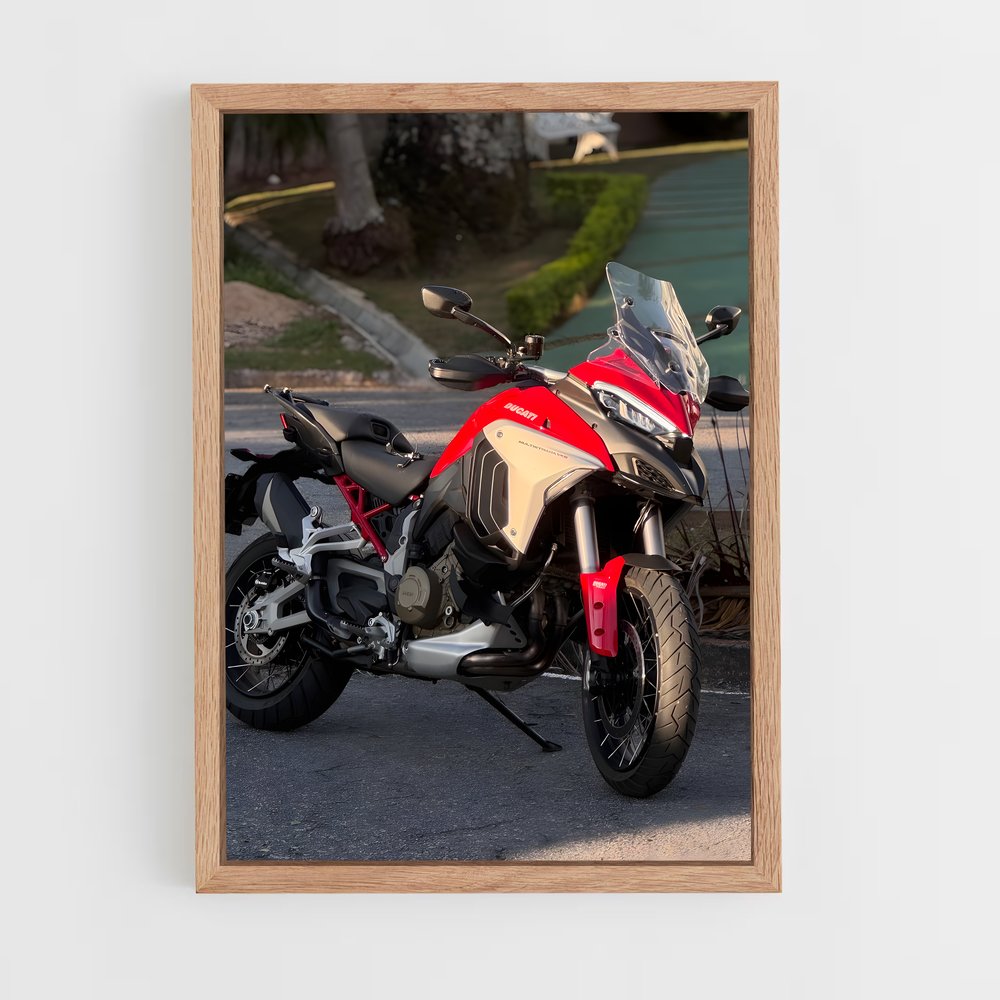 Poster Multistrada vs magnifique – affiche Ducati (vue 4)